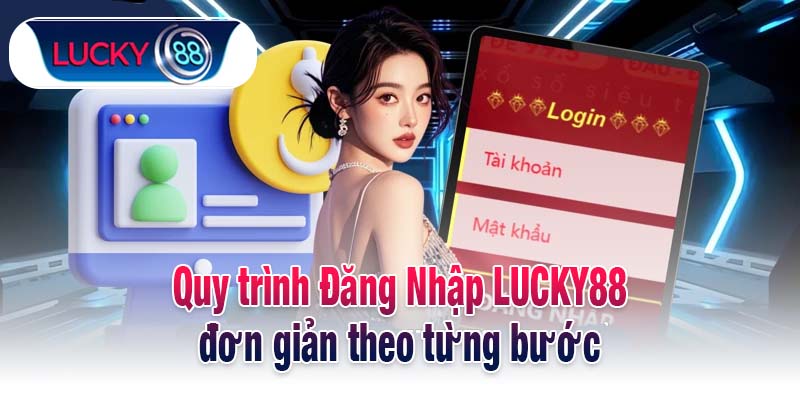 Quy trình Đăng Nhập LUCKY88 đơn giản theo từng bước